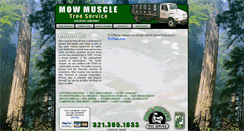 Desktop Screenshot of mowmuscletreeservice.com